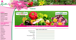 Desktop Screenshot of kwetki.by